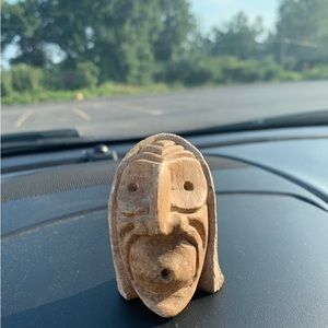False face carving